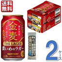 11月18日 数量限定 サントリー 金麦ラガー 350ml×24本 ごはん付 2ケース 送料無料 一部除く ビール 発泡酒 新ジャンル