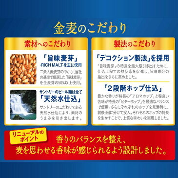 【チキンラーメン 4袋付】 サントリー 金麦 350ml 送料無料 2ケース チキンラーメン 4袋付 48本 48缶 新ジャンル 第三のビール 発泡酒 ビール ケース 送料無料※沖縄を除く