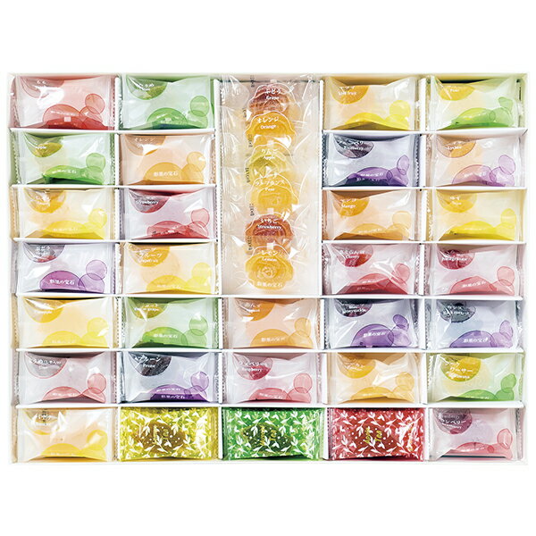 お祝い 内祝 送料無料 彩果の宝石フルーツゼリーコレクション FC502のサムネイル