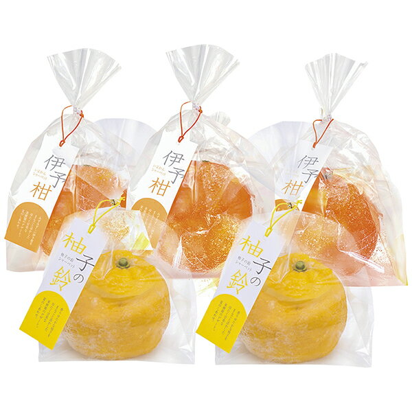 御中元 京菓匠 鶴屋吉信柚子の鈴・伊予柑シャーベット TYI-5 P71