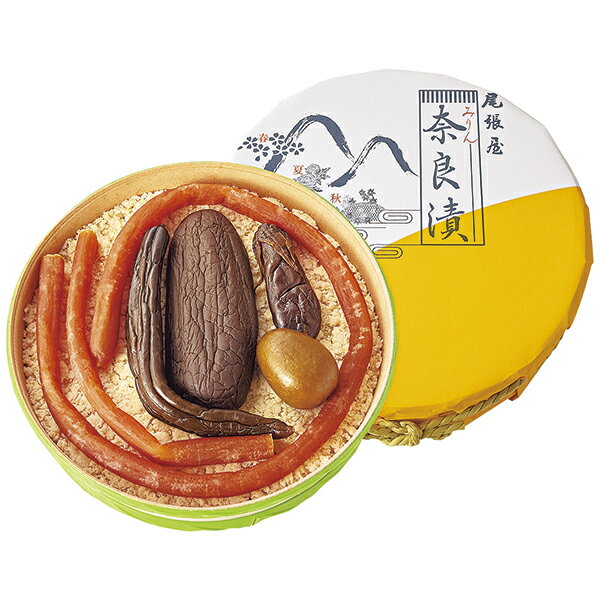 尾張屋 守口漬・奈良漬詰合せ（樽入） CT-50
