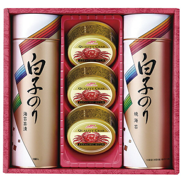 乐天商城 - 父の日 プレゼント 御中元 ギフト 送料無料（一部除き） 白子 のりとかに缶詰合せギフト SN-400