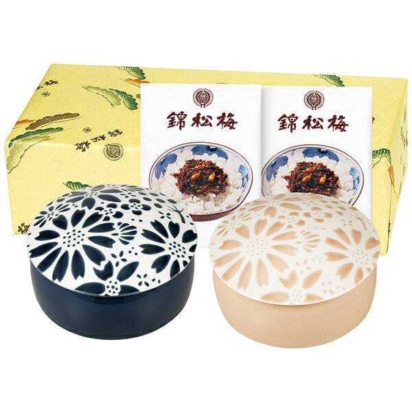 Rakuten - 父の日 プレゼント 御中元 ギフト 送料無料（一部除き） 錦松梅 錦松梅 有田焼容器入 SK