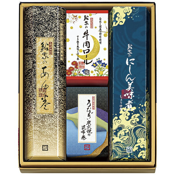 乐天商城 - 父の日 プレゼント 御中元 ギフト 送料無料（一部除き） 鮎家 鮎家の巻物 詰合せ FS-50