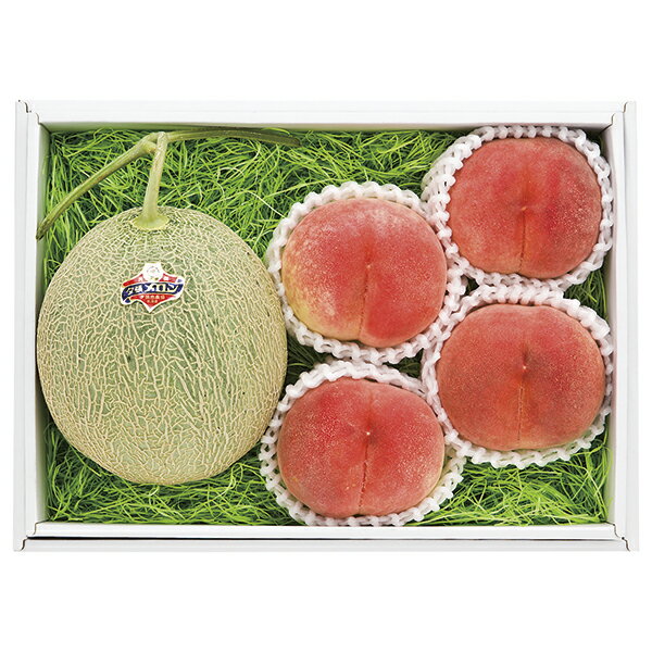 Set, Assortment - 御中元 ギフト 送料込み 夕張メロン＆桃 YM-MO