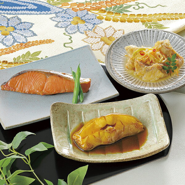 なだ万 レンジで簡単！料亭の魚惣菜詰合せ YN-10B