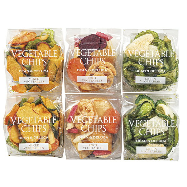 ディーン&デルーカベジタブルチップスアソート6PCS DDJ‐VC6