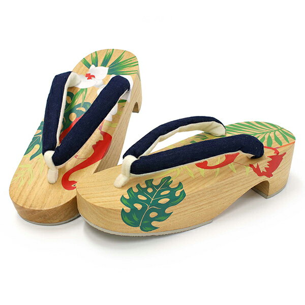 下駄 レディース 浴衣 23.0 23.5 24.0 24.5 ベージュ 桐 フラミンゴ 台 紺 麻 鼻緒 右近 女性 ラバー有