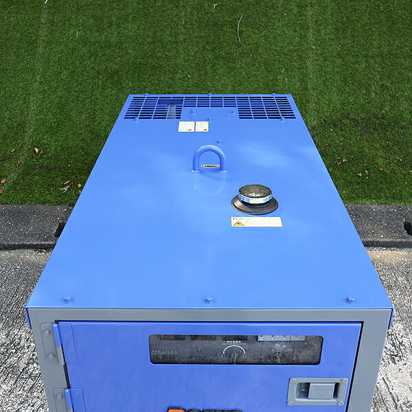 【中古】 ディーゼル発電機 DENYO TLG-13LSY 超低騒音型 13kVA 200V 軽油 建設機械...
