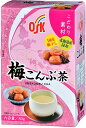 OSK梅昆布茶80g（40gx2）6個セット