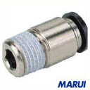 【POC4-M5】ピスコ チューブフィッティング 六角穴付ストレート POC4M5 【DIY】【工具のMARUI】