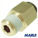 【8-02M】チヨダ フジメイルコネクター(金属) 8mm・R1/4 802M 【DIY】【工具のMARUI】