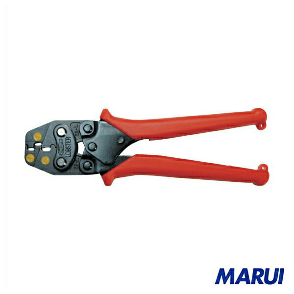 エビ 絶縁被覆付閉端接続子用ミニ圧着工具 使用範囲CE1・2・5 1丁 AK25MA | 圧着工具