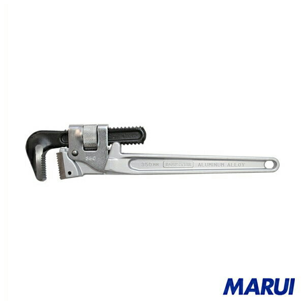 特長 ■JIS強度をクリアしています。 ■スチール鍛造品に比べ約30%軽量化しました。 用途 ■ガス・水道管（白管）などの締め付け、解体作業に。 仕様 ■くわえられる管呼び寸法：6〜40A ■くわえられる管外径(mm)：10〜49 ■全長(...