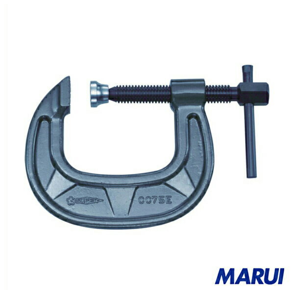 スーパー　シャコ万力（C型）75MM　1丁　CC75E 【DIY】【工具のMARUI】