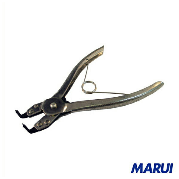 スーパー　スナップリングプライヤ穴用曲爪（爪固定型）　1丁　CH-0B 【DIY】【工具のMARUI】