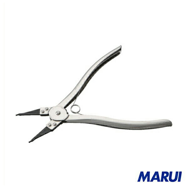 スーパー　スナップリングプライヤ穴用直爪（爪固定型）　1丁　CH-4A 【DIY】【工具のMARUI】