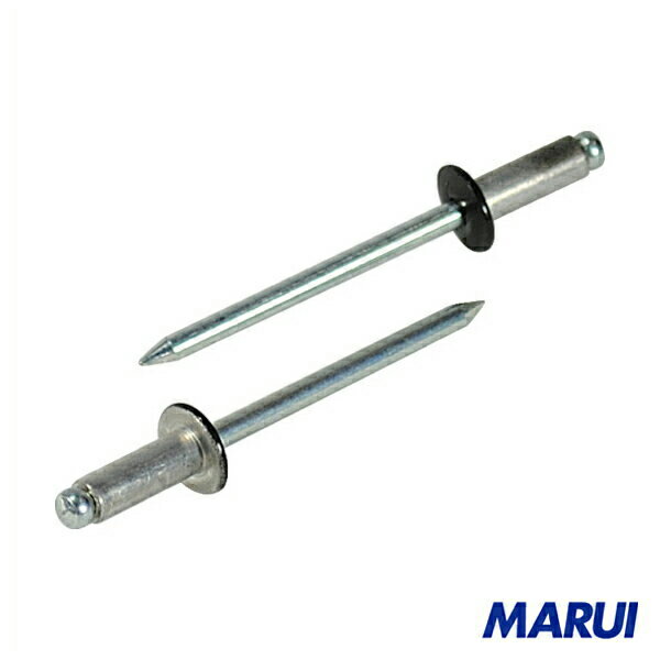 エビ　カラーリベット　ブラック　4−3　　（1000本入）　1箱　CNSA43B 【DIY】【工具のMARUI】