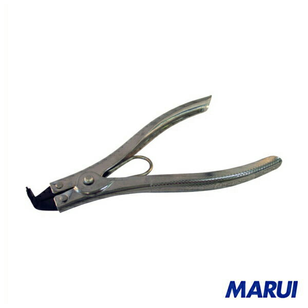 スーパー　スナップリングプライヤー（爪固定型）軸用曲爪　1丁　CS-0B 【DIY】【工具のMARUI】