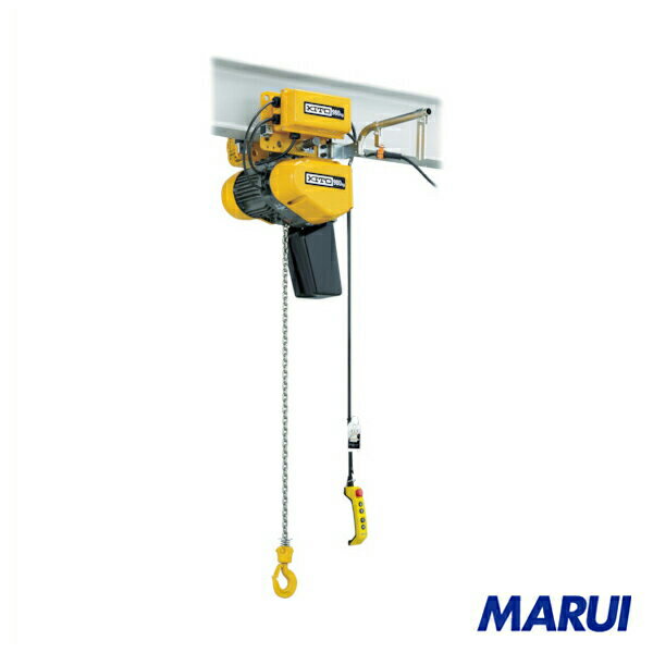 キトー EQ形電気チェーンブロック 電気トロリ結合形 980kg（IS）×4m 1台 EQM009IS-IS 【DIY】【工具のMARUI】