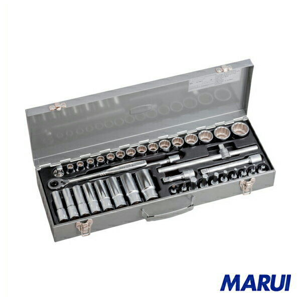 TONE ミックスソケットレンチセット 39pcs 1S MX400 【ソケットレンチセット tone ソケットレンチ 傷防止 変換アダプター】
