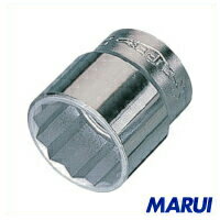 スーパー　ソケツトレンチ用ソケツト12角（差込角12．7mm）六角対辺24mm　1個　NHS424 【DIY】【工具のMARUI】