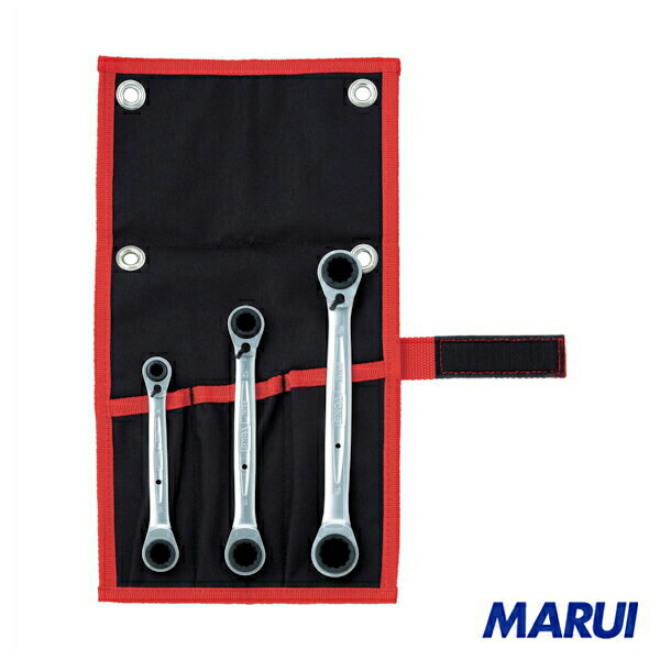 TONE　4ウェイラチェットめがねレンチセット　3pcs　1S　RMW300 【DIY】【工具のMARUI】