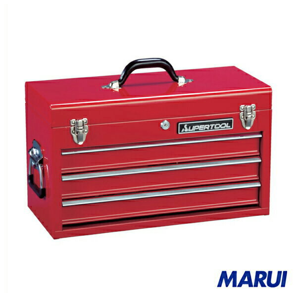 スーパー　ツールケースチェストタイプ）3段引出し式　1個　S505R 【DIY】【工具のMARUI】