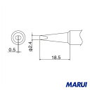白光　こて先　2．4D型　1本　T19-D24 