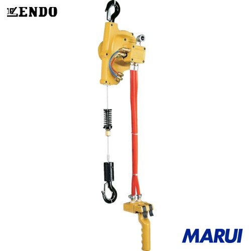 ENDO エアーホイスト EHW-60R 60kg 1.9m 0.6mPa 1台　遠藤工業　チェンブロック　クレーン　