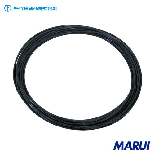 チヨダ TPタッチチューブ 4X2.5mm/100m 黒 1巻 TP4X2.5100 【DIY】【工具のMARUI】