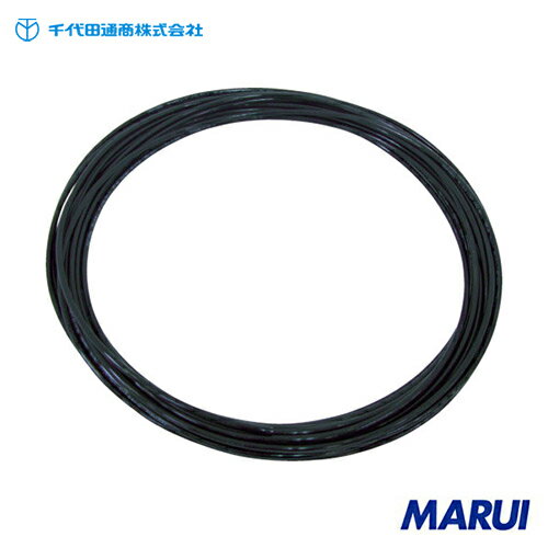 チヨダ TEタッチチューブ 16mm/20m 黒 1巻 TE1620BK 【DIY】【工具のMARUI】