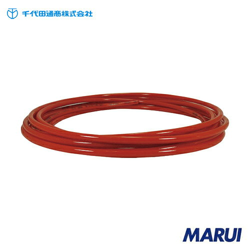 チヨダ TEタッチチューブ 10mm/20m 赤 1巻 TE1020R 【DIY】【工具のMARUI】