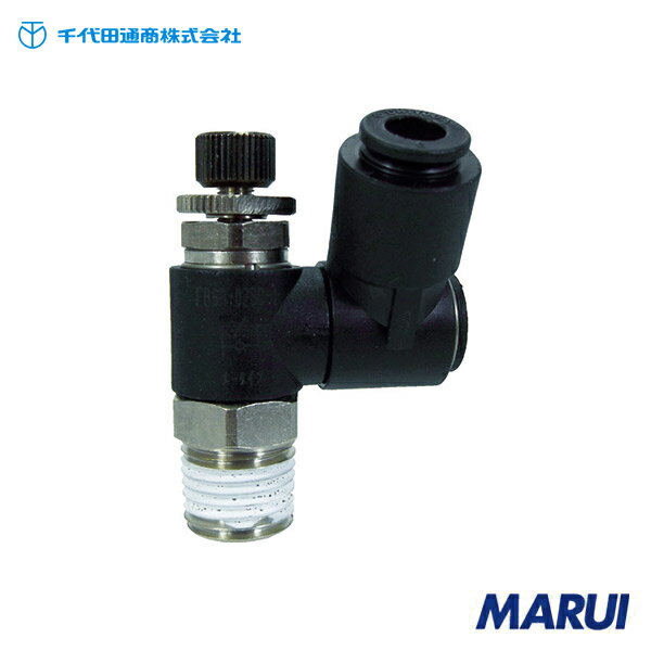 樂天商城 - チヨダ ファイブスピードコントローラβメーターイン6mm・R1/4 1個 FB6R02SCI | スピードコントローラ