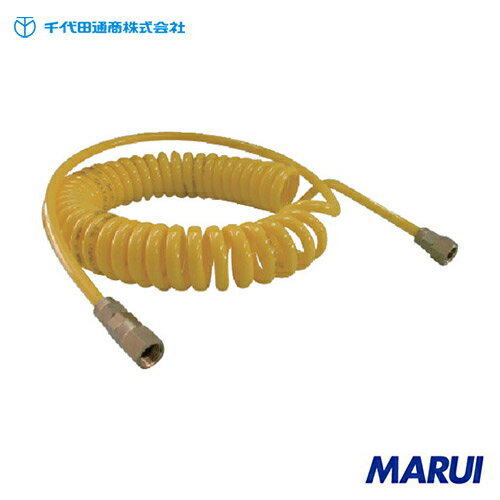 Rakuten - チヨダ イエローラインシリーズ 12mm/使用範囲8m 黄 1本 TPS12100105Y | エアチューブ・ホース
