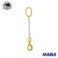 象印 チェーンスリング100(アイタイプ)荷重1.0t線径6.3mm L1.5m 1台 1MFFBKE6.3 象印チェンブロック | チェーンスリング