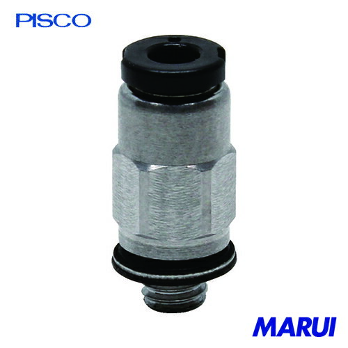 ピスコ チューブフィッティング ミニ ストレート 1個 PC2M3M 【DIY】【工具のMARUI】