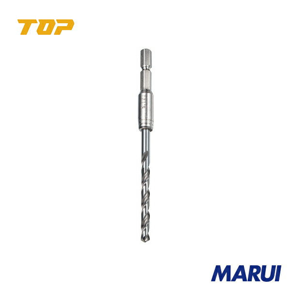 TOP 電動ドリル用六角シャンク鉄工ドリル 刃径5.3mm 1本 ETD5.3 【DIY】【工具のMARUI】