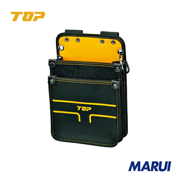 TOP 建築用スリム腰袋2段タイプ 1個 TPK201 【DIY】【工具のMARUI】