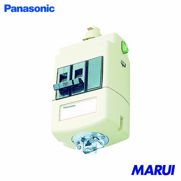 Panasonic ブレーカ付ターミナルプラグ3型2P20A 1個 DH24825K1 【DIY】【工具のMARUI】