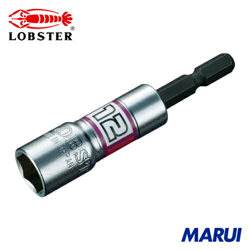 エビ 電ドルソケット“ストロック" ショートソケット 6角 対辺12mm 1個 DS12SS 【DIY】【工具のMARUI】