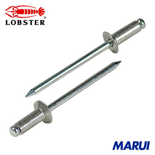 エビ ブラインドリベット(皿頭) アルミニウム/スティール製 6-10(25本入) エコパック 1Pk NSA610KMP 【..