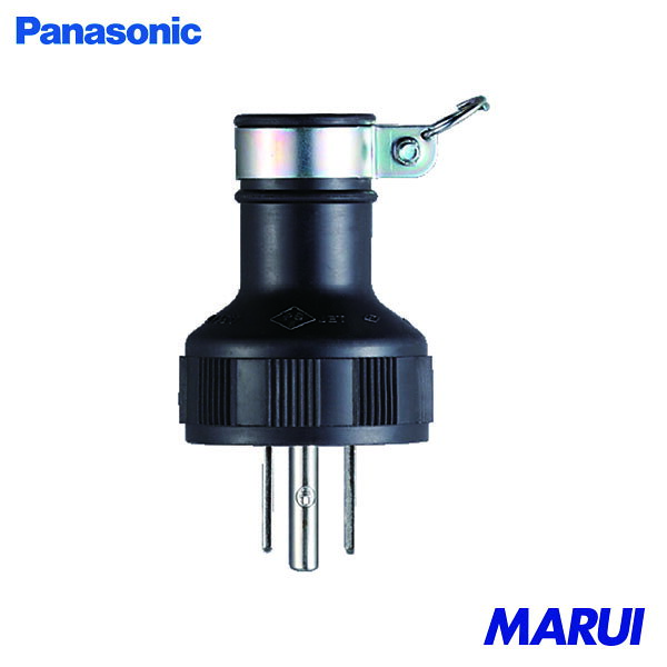 Panasonic 小型接地15Aゴムキャップ 1個 WF7004P | プラグ・コンセント 電子機器 ...