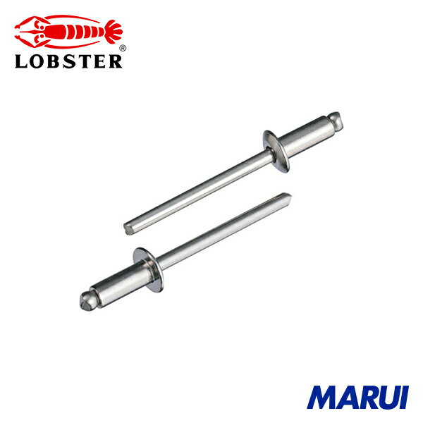 エビ ブラインドリベット(丸頭) ステンレス/ステンレス製 3-4(1000本入) 1箱 LST34 【DIY】【工具のMAR..