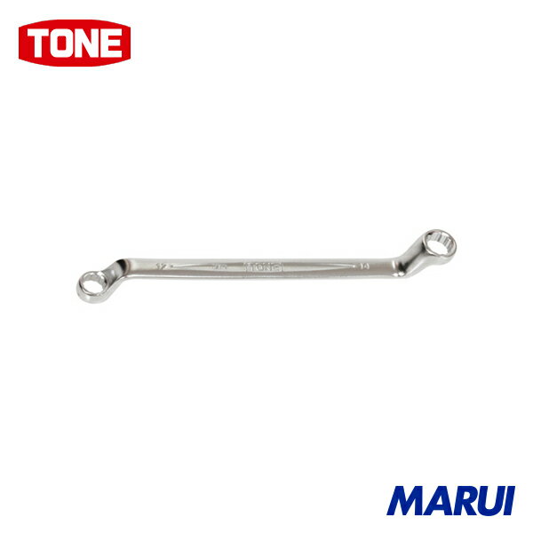 Rakuten - TONE 両口めがねレンチ(75°) 対辺寸法10×12mm 1丁 M751012 | めがねレンチ