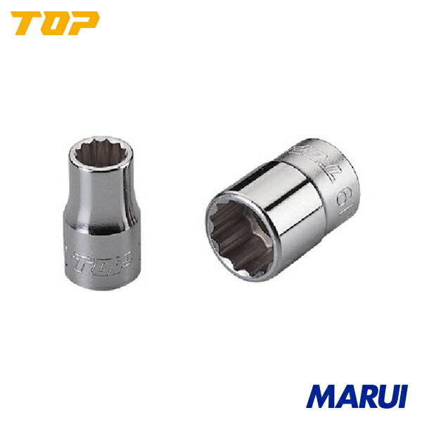 TOP ソケットレンチ用ソケット 差込角12.7mm 対辺16mm 1個 S416 【DIY】【工具のMARUI】