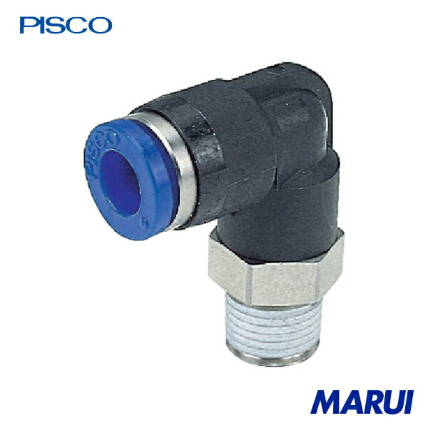 ピスコ 耐腐蝕性SUS303相当継手 エルボチューブ12ネジR1/2 1個 SPL1204 【DIY】【工具のMARUI】