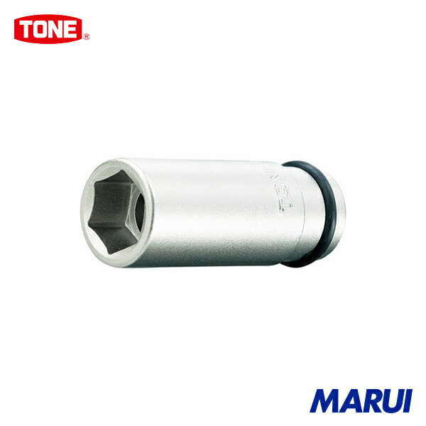 TONE インパクト用ロングソケット 対辺寸法35mm 全長100mm 1個 6NV35L 