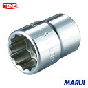 TONE ソケット(インチ) (12角) 吋目 13/16inch 全長32mm 1個 3DB26 【DIY】【工具のMARUI】