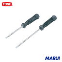 TONE 樹脂柄ドライバー ベビードライバー (-)0.4×3.0 軸長50mm 1本 BBDM50 【DIY】【工具のMARUI】